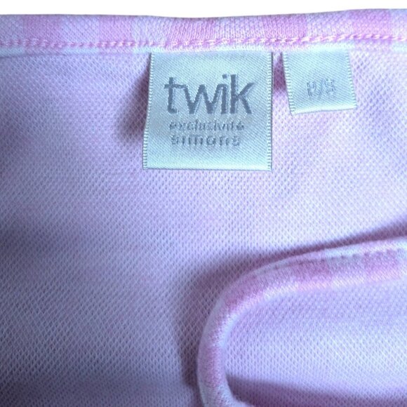 Simons Pink Checkered High Neck Tank Top Women Size Small - Picture 8 of 8